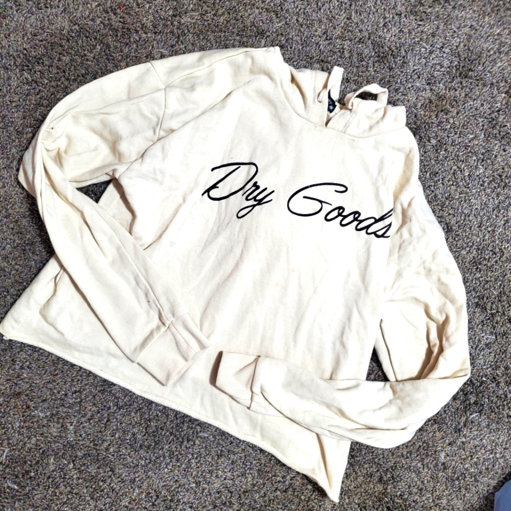 Dry goods crop hoodie